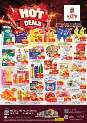 Nesto Mia Mall Sharjah Hot Deals | Latest Flyer flyer cover