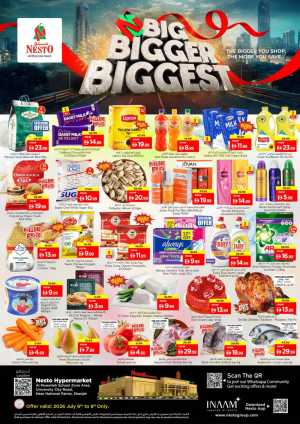 Nesto Muweilah Big Bigger Biggest | Shop Today flyer cover