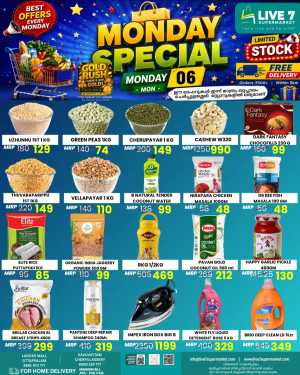 Monday offer flyer cover
