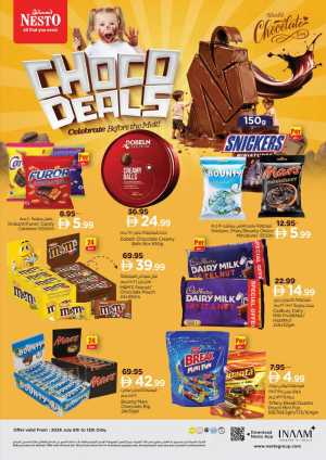 Nesto Choco Deals and Chocolate Offers | Latest Flyer flyer cover
