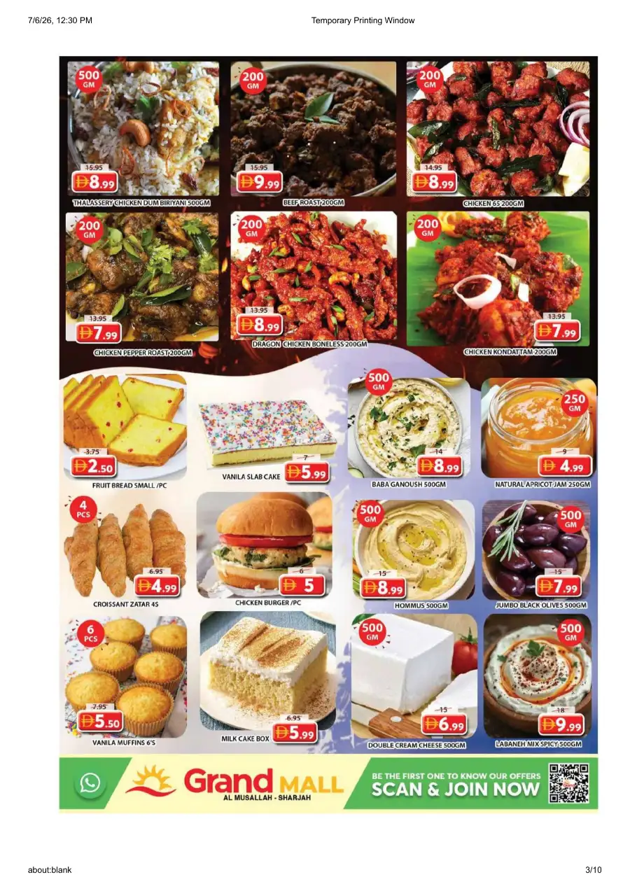 Grand Mall Musallah Latest Offers | View Flyer page 3