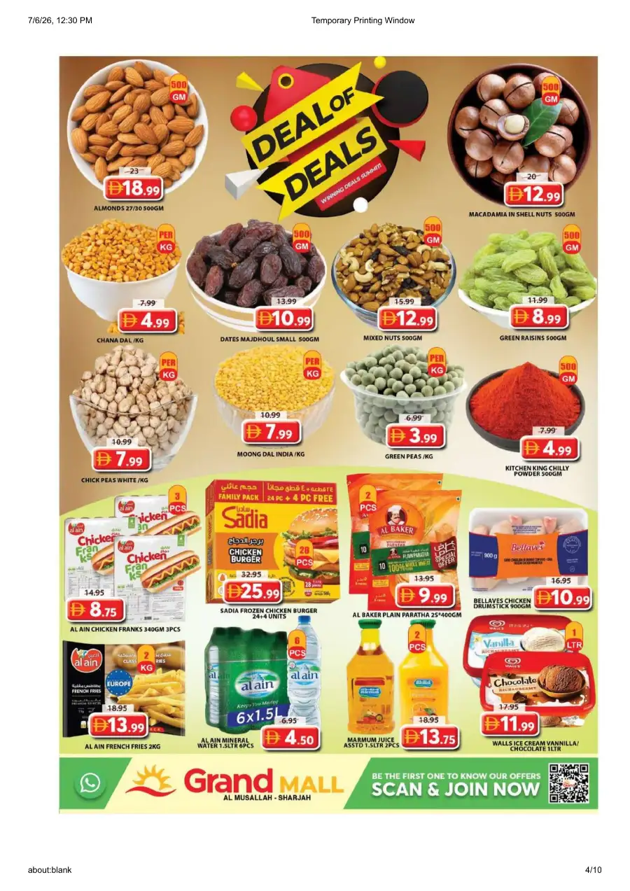Grand Mall Musallah Latest Offers | View Flyer page 4