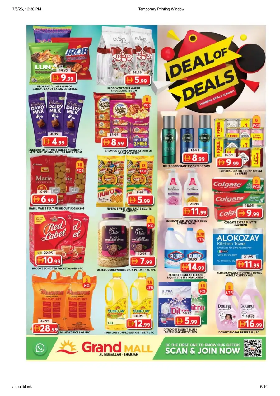 Grand Mall Musallah Latest Offers | View Flyer page 6