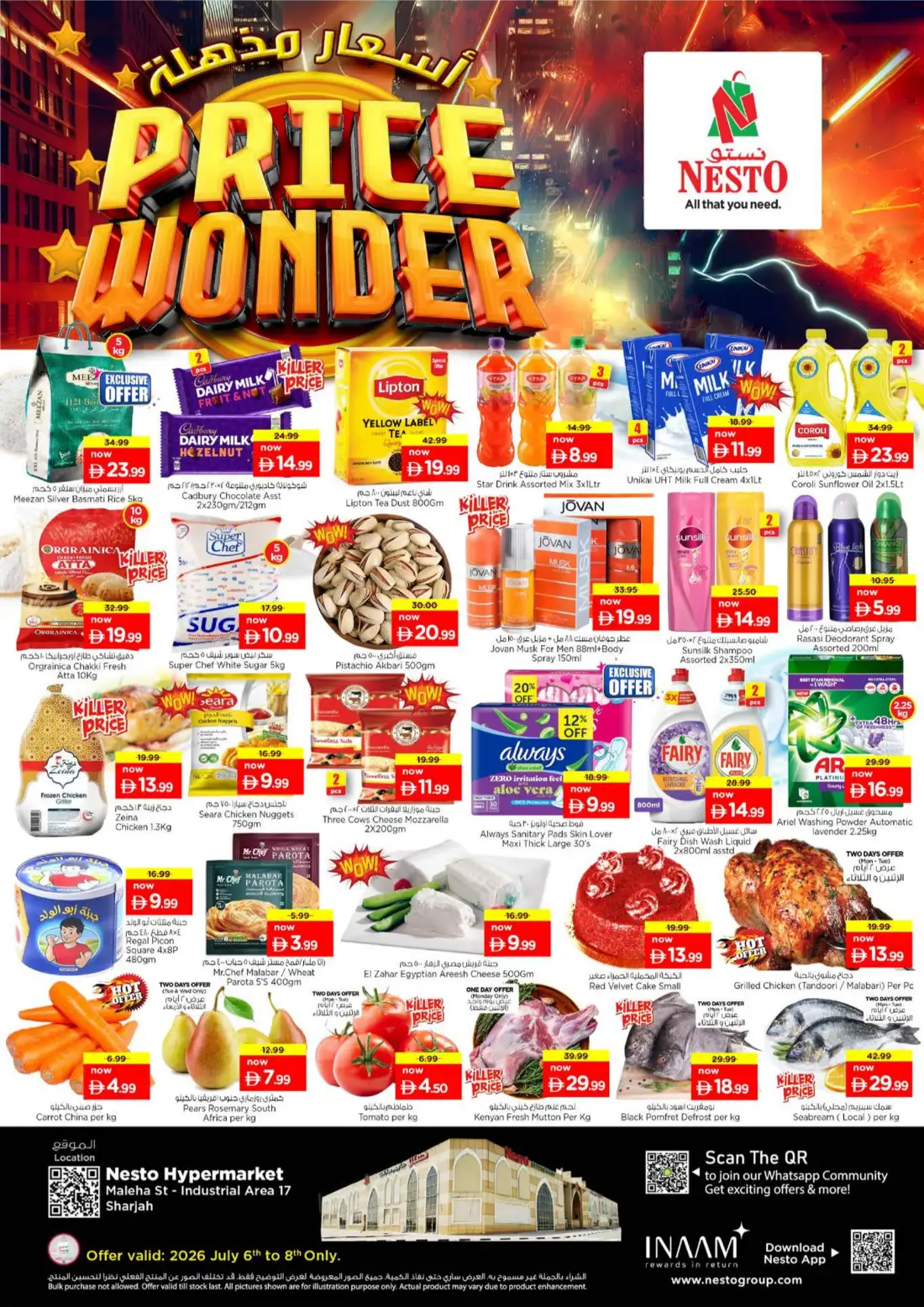Nesto Maleha, Sharjah Latest Offers | Price Wonder page 1