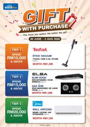 HomePro Latest Promotion | Weekly Catalogue flyer cover