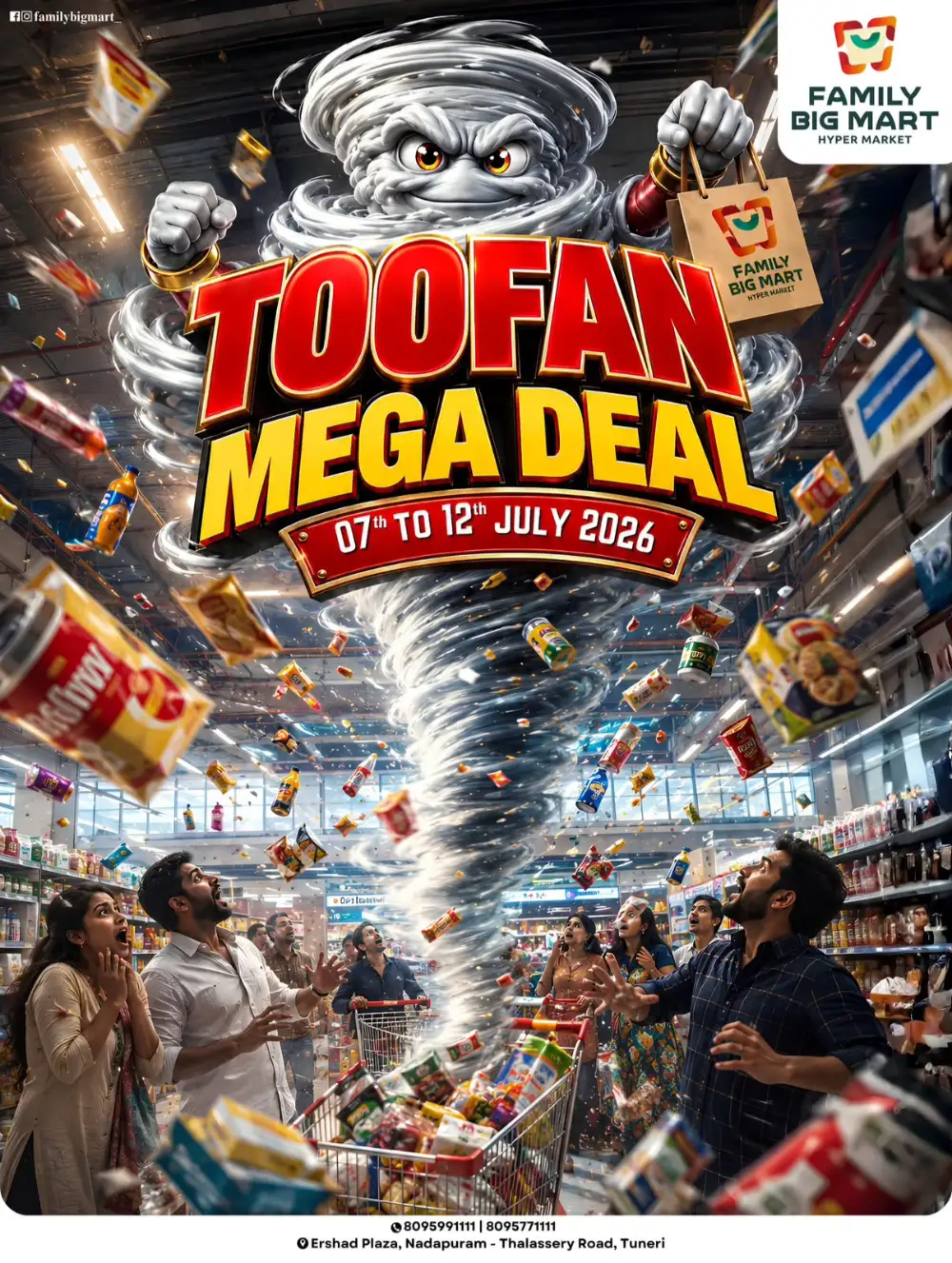 Family Big Mart Toofan Mega Deal | Latest Leaflets page 1