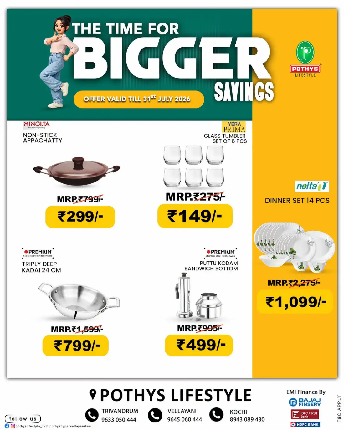 Pothys Lifestyle Bigger Savings | Latest Offers page 3