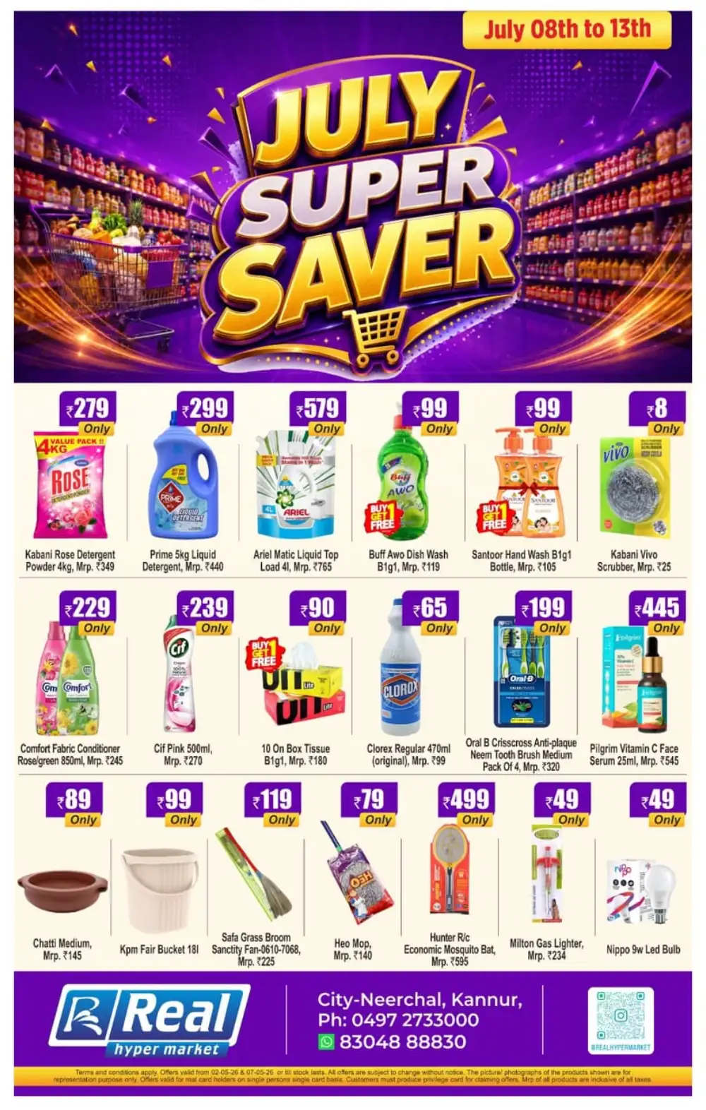 Real Hypermarket July Super Saver Kannur | Latest Leaflets page 2