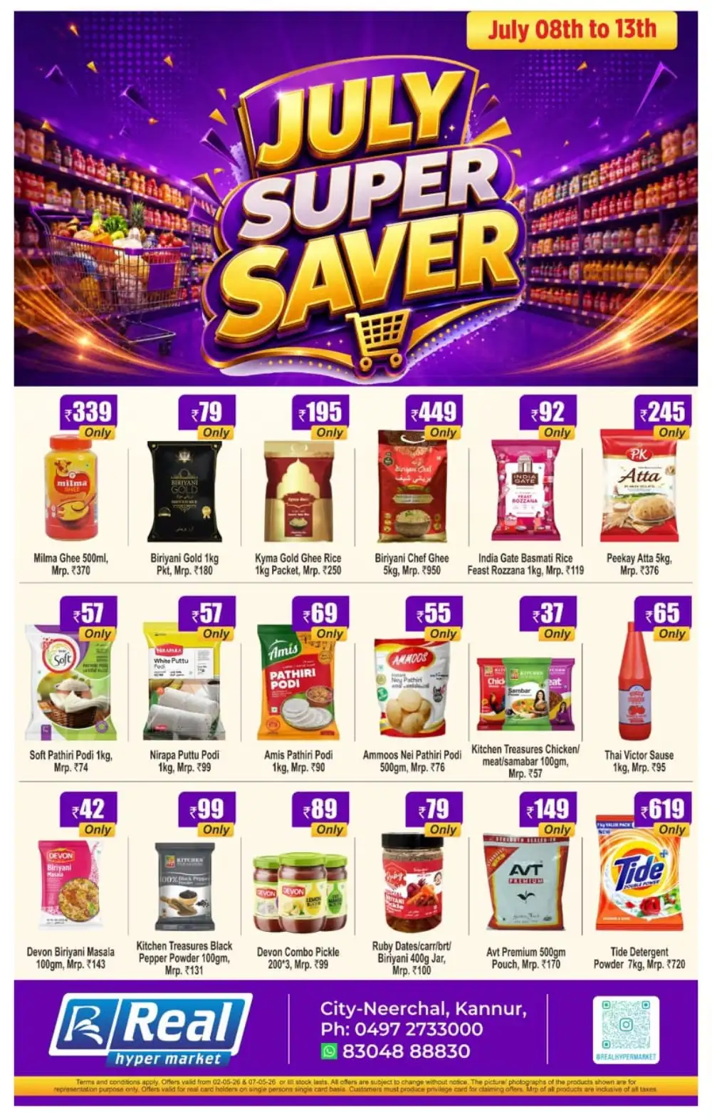 Real Hypermarket July Super Saver Kannur | Latest Leaflets page 3