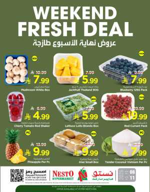 Weekend fresh deal flyer cover