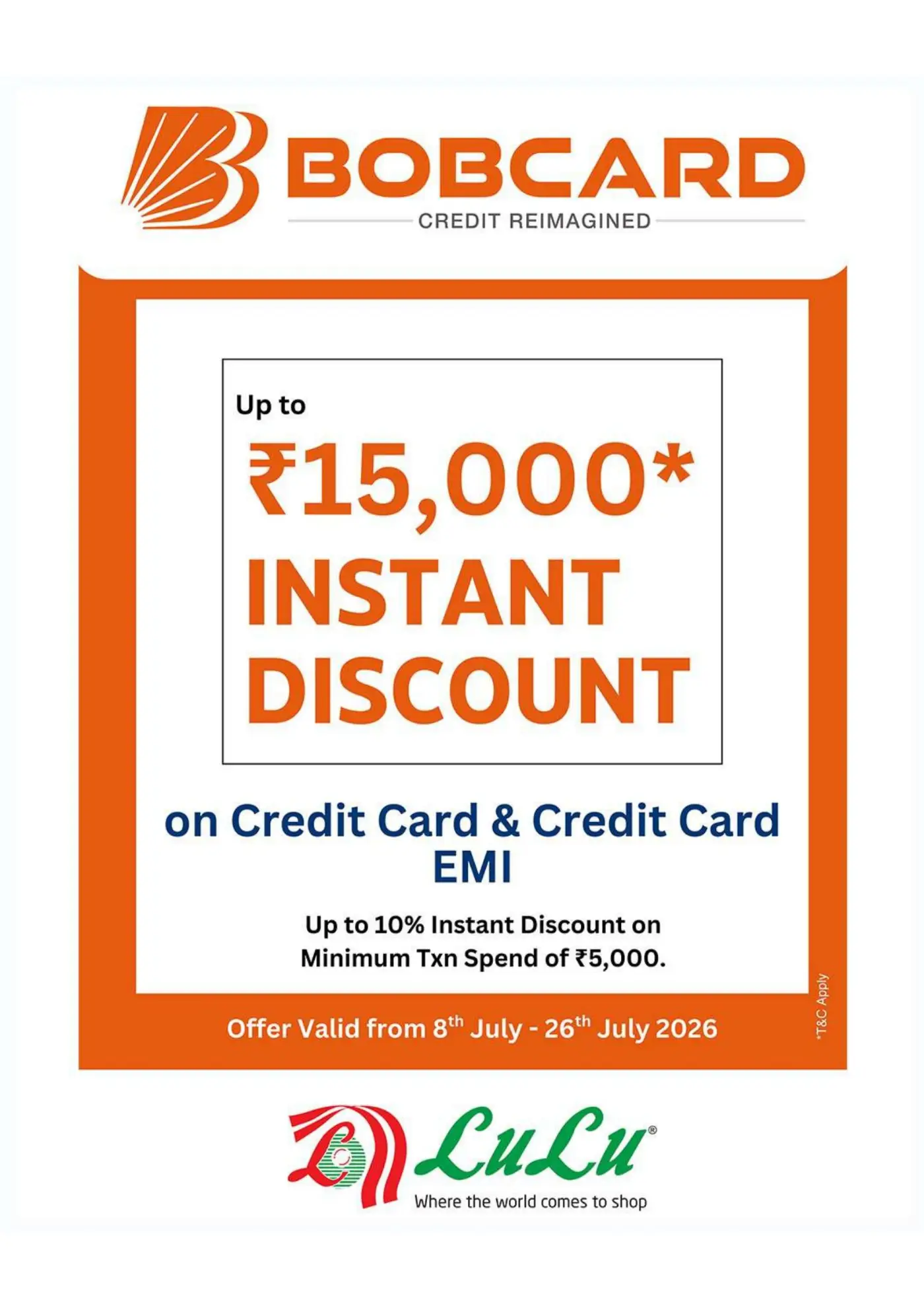 Lulu Hypermarket Bank Offers 2026 - Save Big on Your Shopping page 8