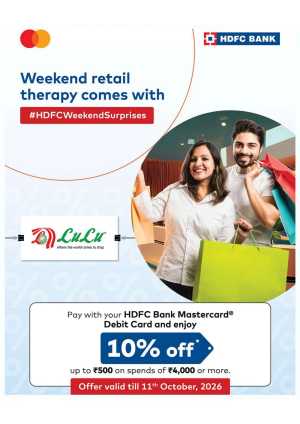 Lulu Hypermarket Bank Offers 2026 - Save Big on Your Shopping flyer cover