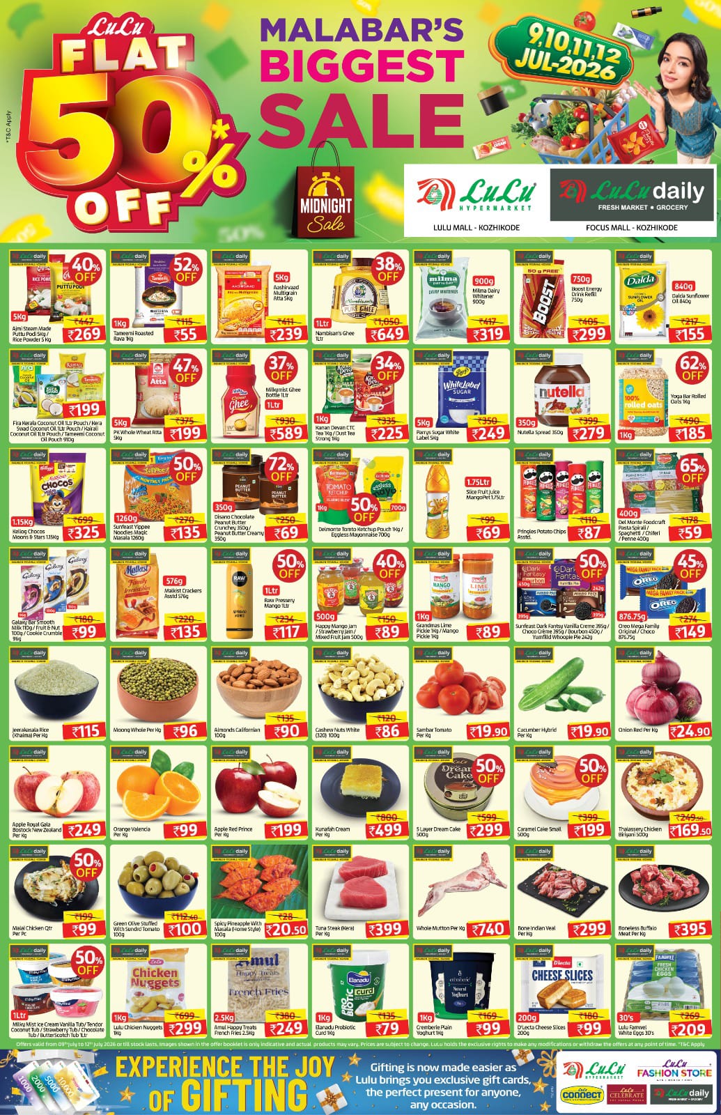 LuLu Kozhikode Flat 50% Off Sale | 4 Days Only page 1