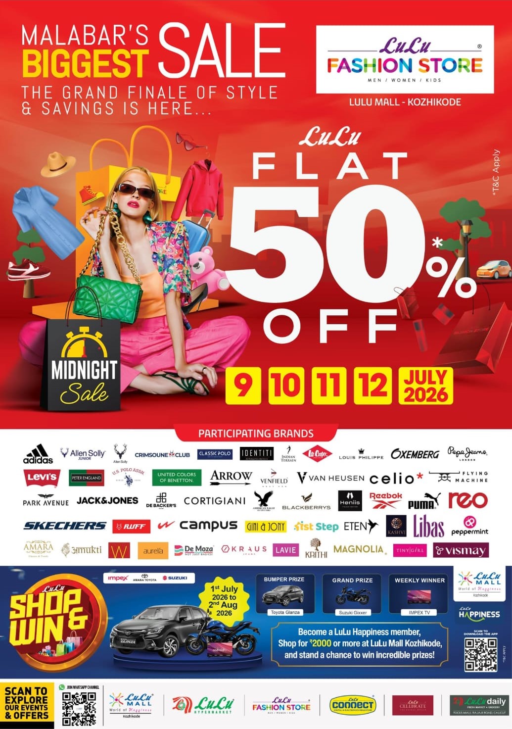 LuLu Kozhikode Flat 50% Off Sale | 4 Days Only page 1