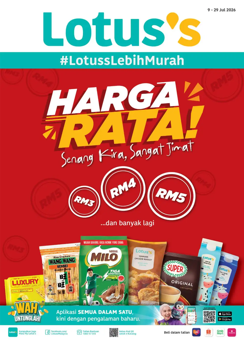 Lotus's Harga Rata Promotion | Latest Offers page 1