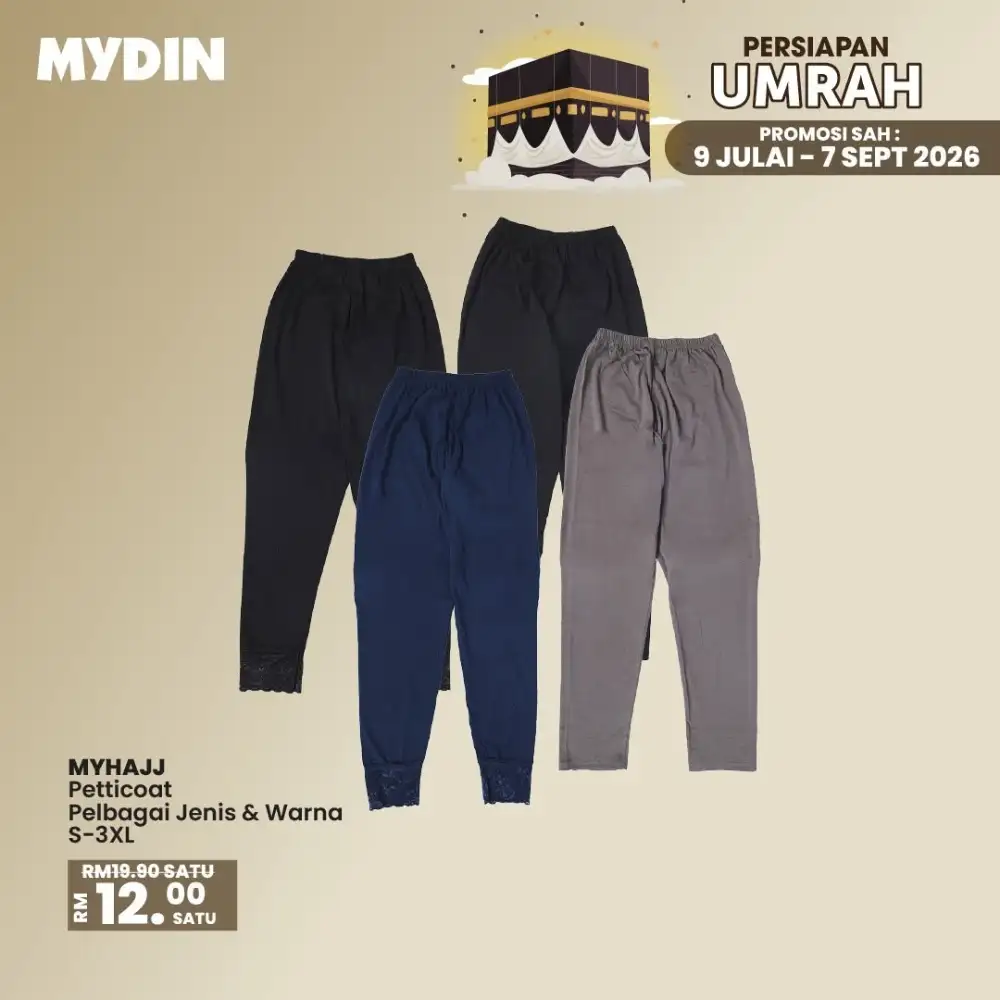 MYDIN Persiapan Umrah Promotion | Latest Offers page 13