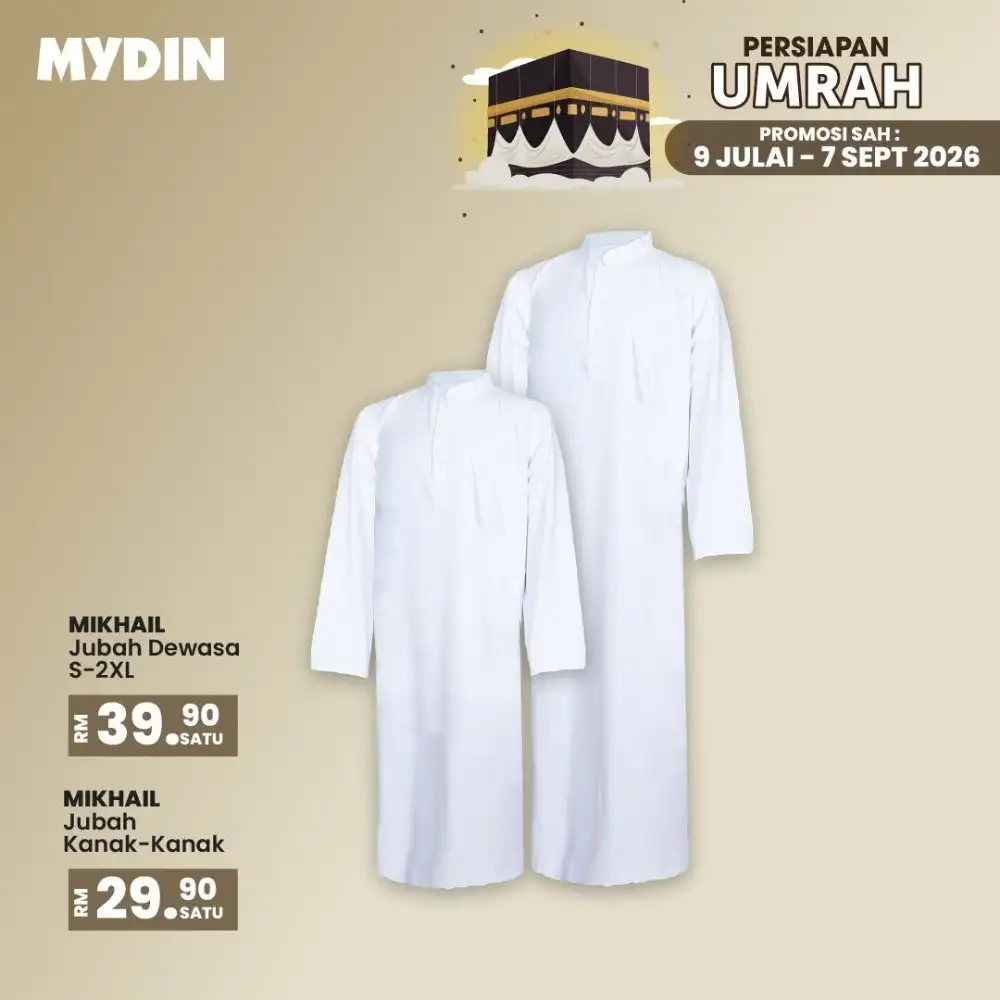 MYDIN Persiapan Umrah Promotion | Latest Offers page 14