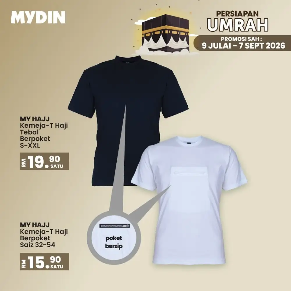 MYDIN Persiapan Umrah Promotion | Latest Offers page 15