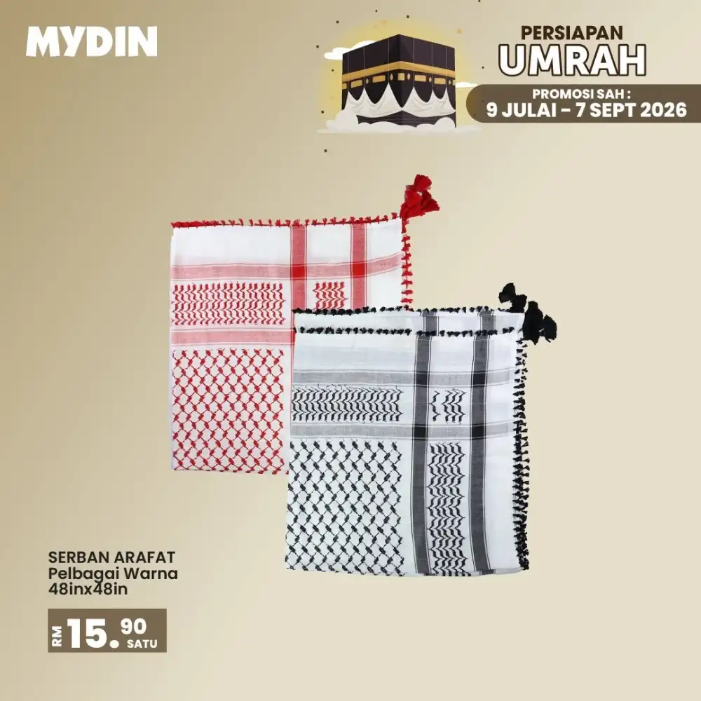 MYDIN Persiapan Umrah Promotion | Latest Offers page 3