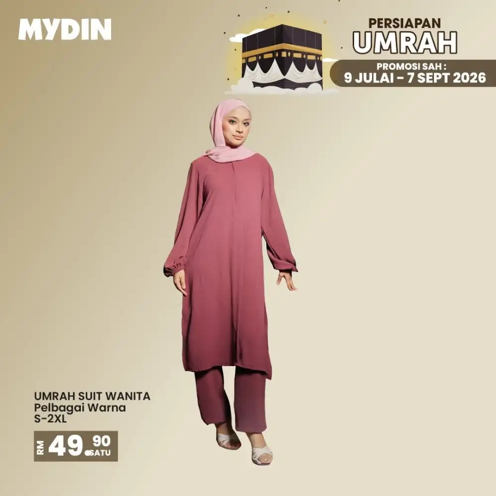 MYDIN Persiapan Umrah Promotion | Latest Offers page 4