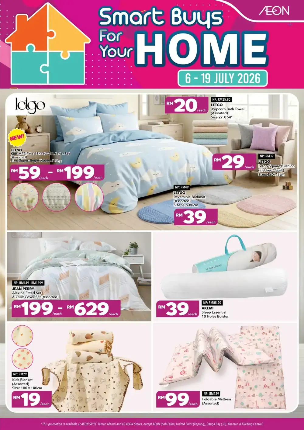 AEON Smart Buys for Your Home | Latest Promotion page 1