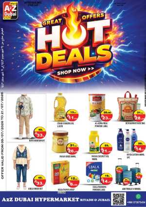 A2Z Dubai Hypermarket Hot Deals | Latest Leaflets flyer cover