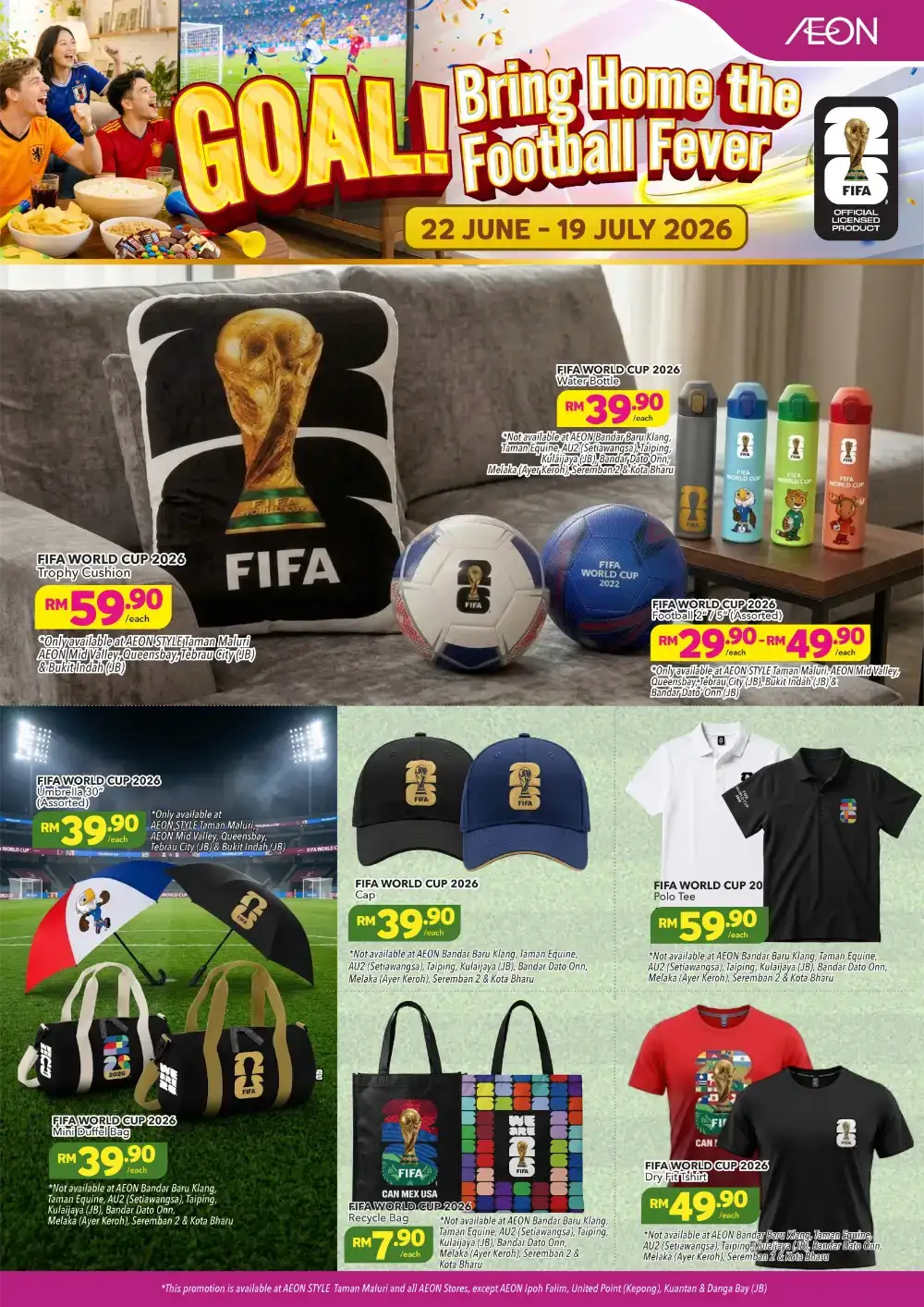 AEON Retail Latest Promotion | Football Fever Catalogue page 3