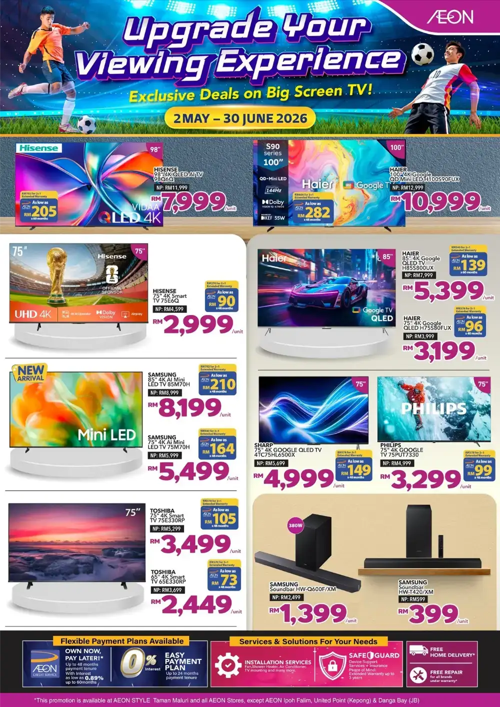 AEON Retail Latest Promotion | Football Fever Catalogue page 4