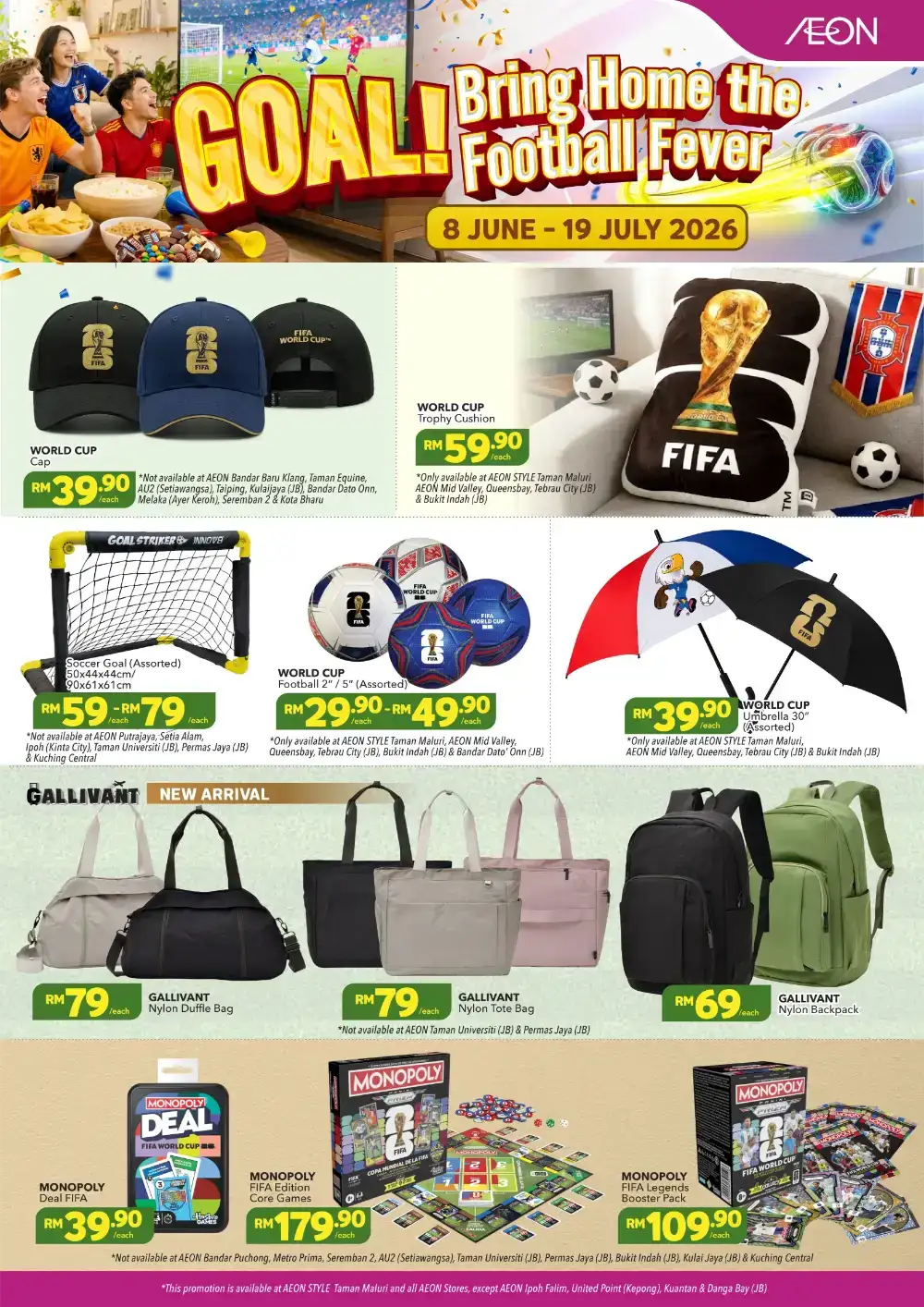 AEON Retail Latest Promotion | Football Fever Catalogue page 6