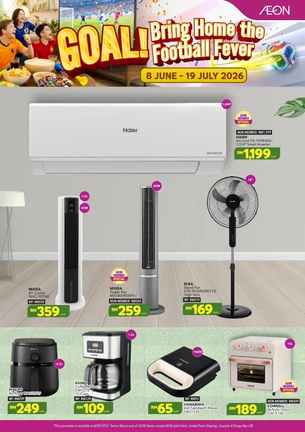 AEON Retail Latest Promotion | Football Fever Catalogue page 7