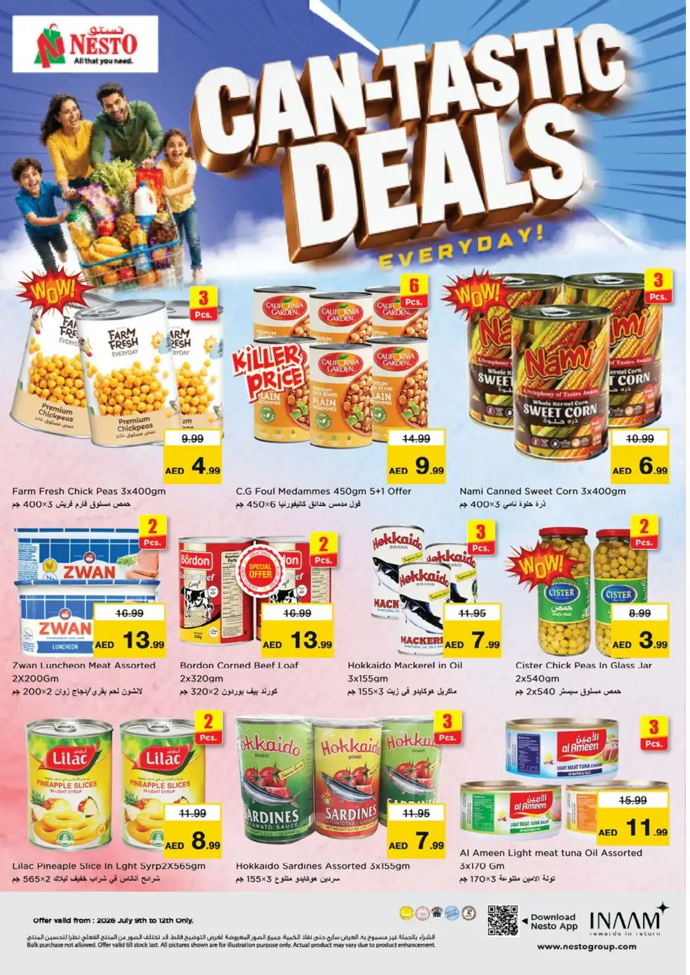 Nesto Fujairah | 4 Big Days Only | Latest Offers page 9