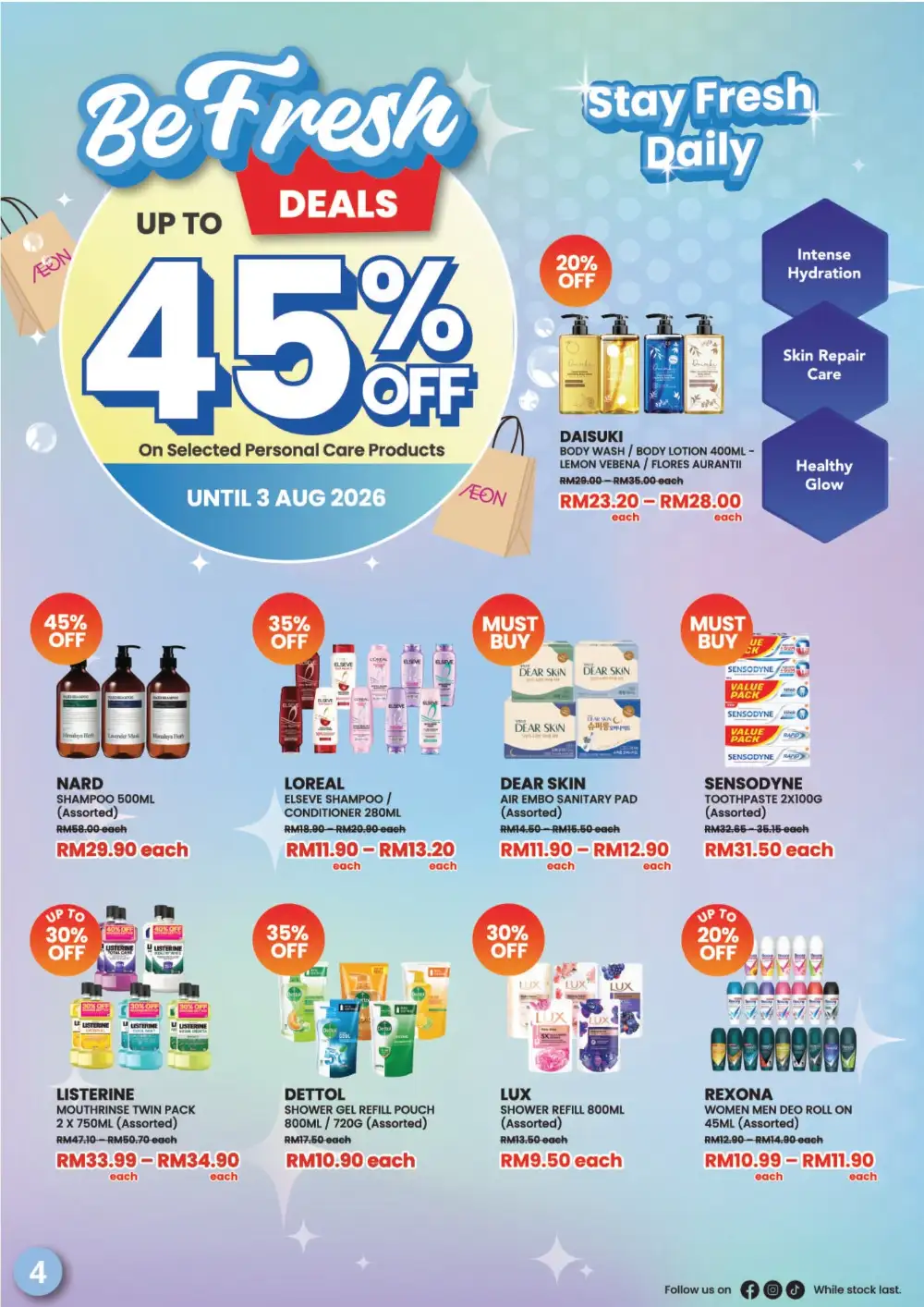 AEON Wellness Up to 50% Off Sale | Latest Promotion page 4