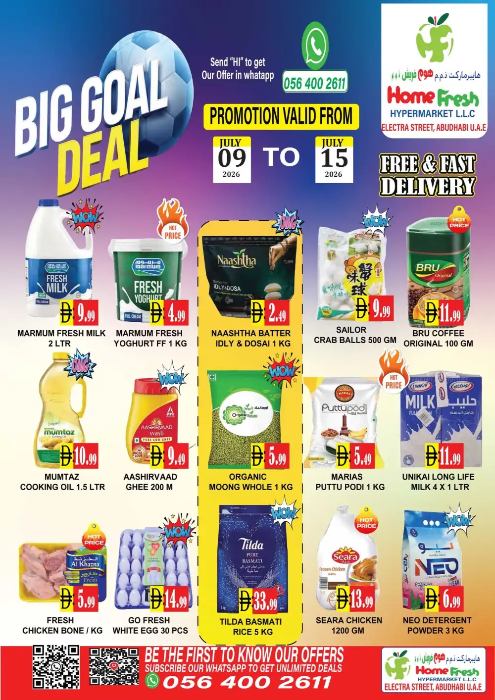 Home Fresh Abu Dhabi Big Goal Deal | Latest Offers page 1