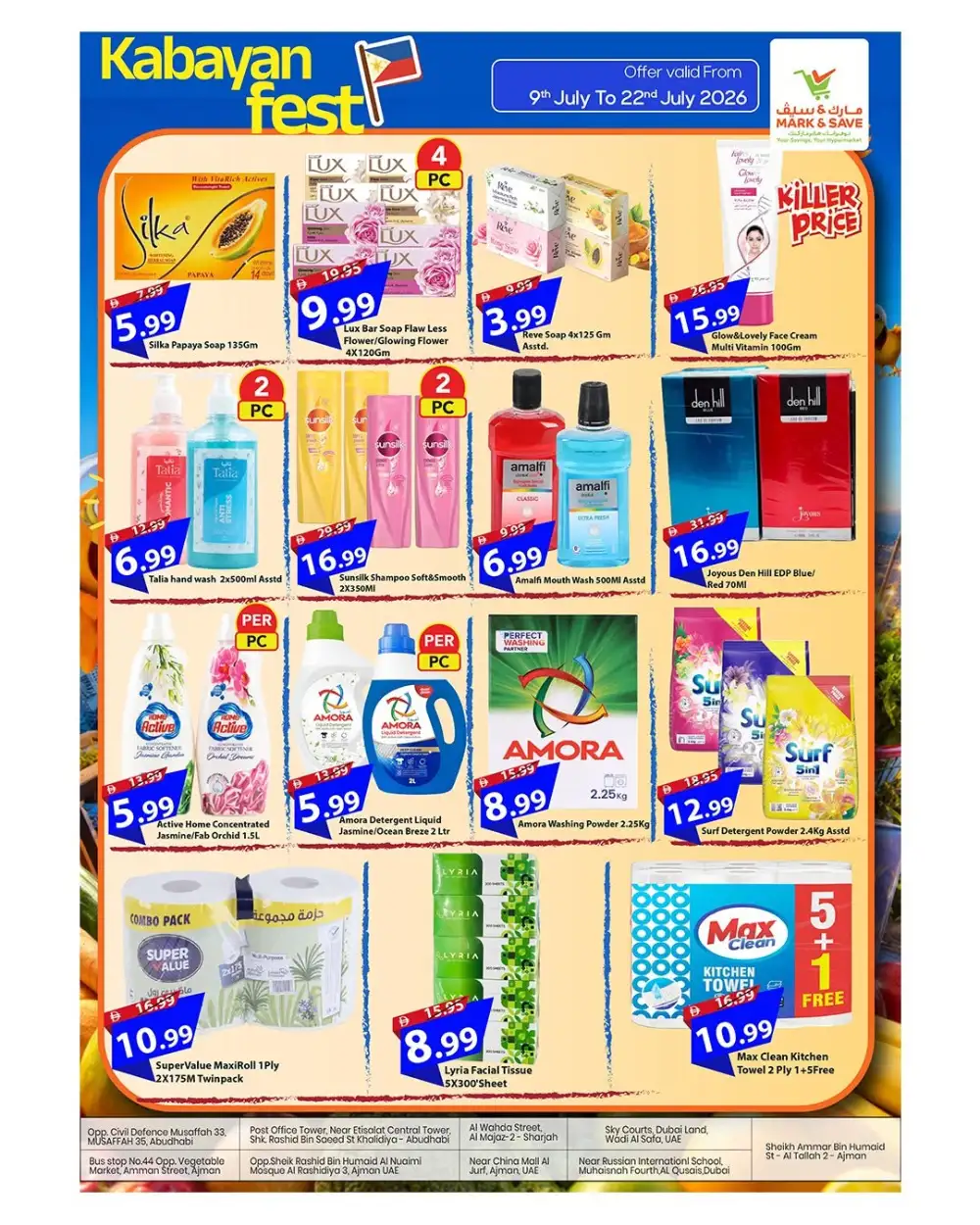 Mark & Save UAE | Kabayan Fest Offers | Flyer page 2