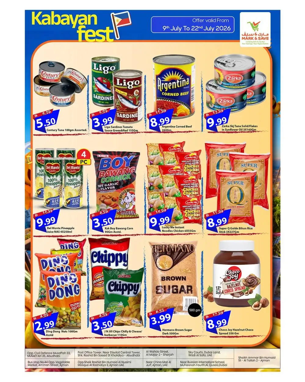 Mark & Save UAE | Kabayan Fest Offers | Flyer page 3