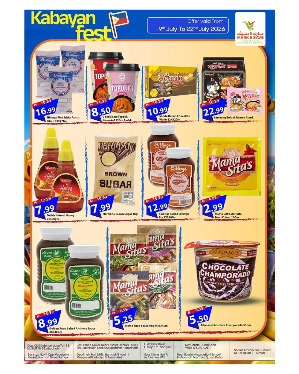 Mark & Save UAE | Kabayan Fest Offers | Flyer page 4