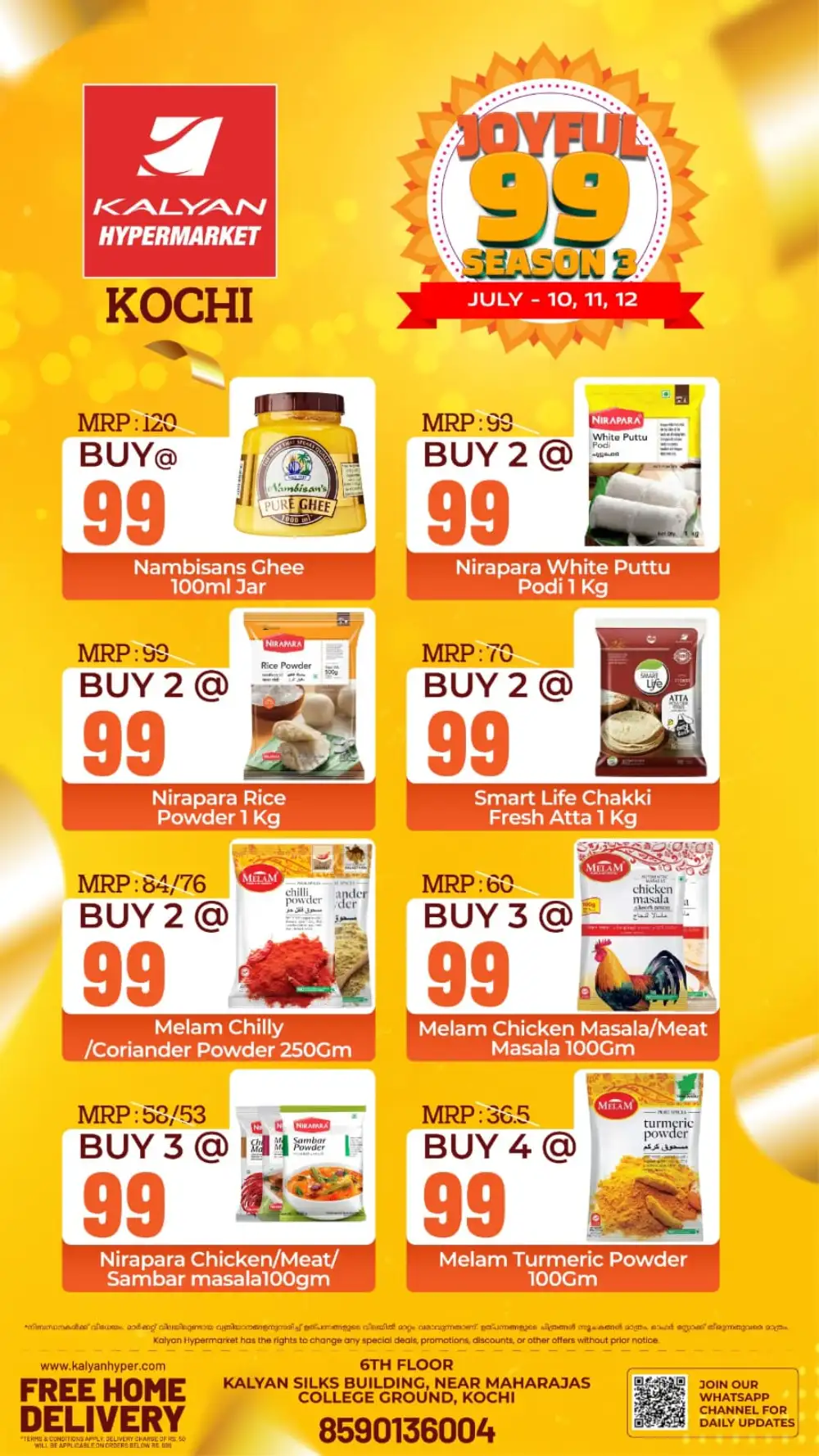 Kalyan Hypermarket Kochi | Joyful 99 Offers page 1
