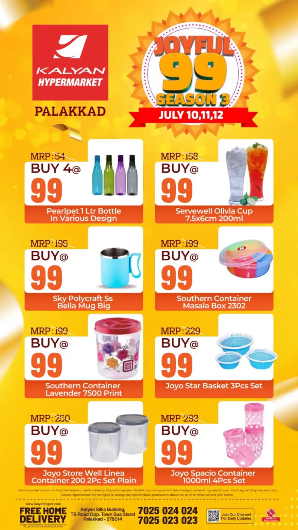 Kalyan Hypermarket Palakkad | Joyful 99 Offers page 10
