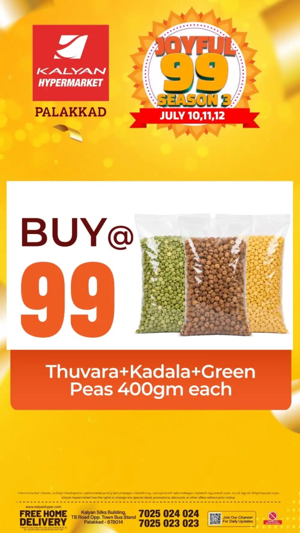 Kalyan Hypermarket Palakkad | Joyful 99 Offers page 16