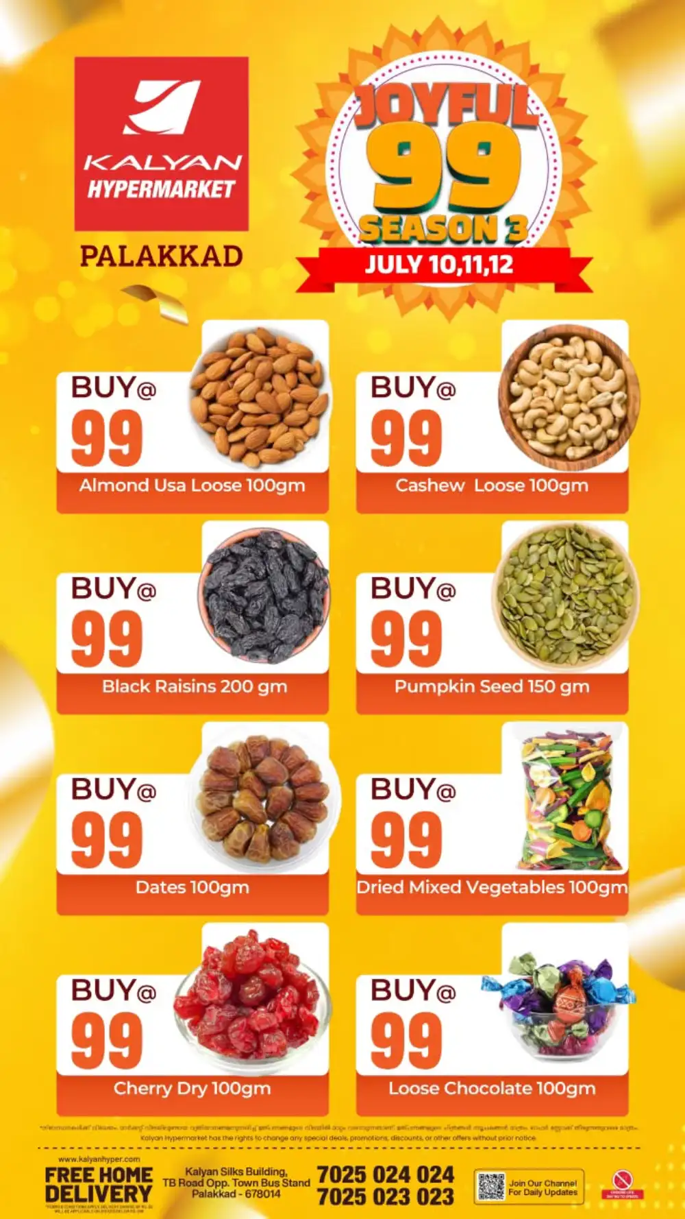 Kalyan Hypermarket Palakkad | Joyful 99 Offers page 2
