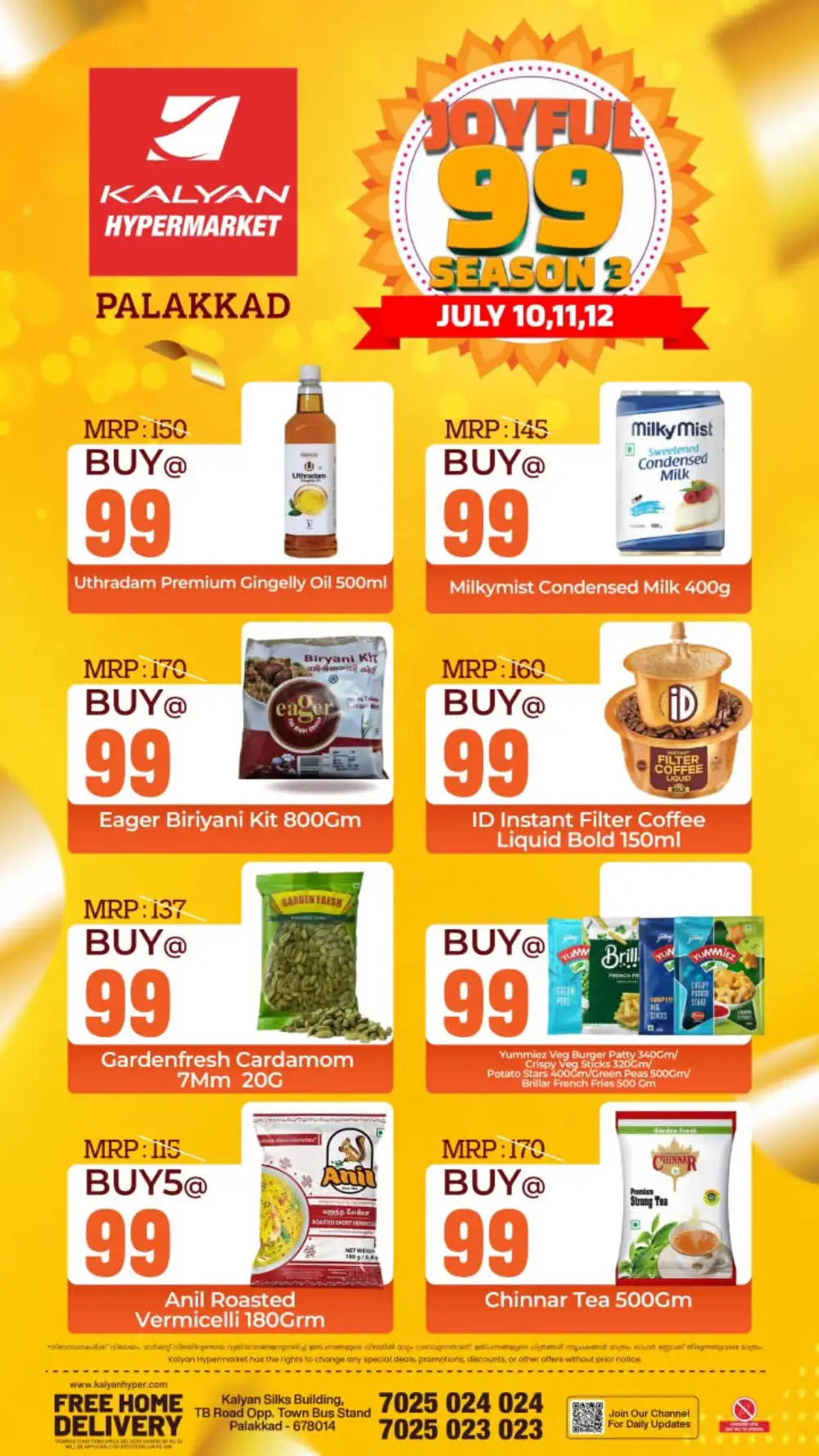 Kalyan Hypermarket Palakkad | Joyful 99 Offers page 5