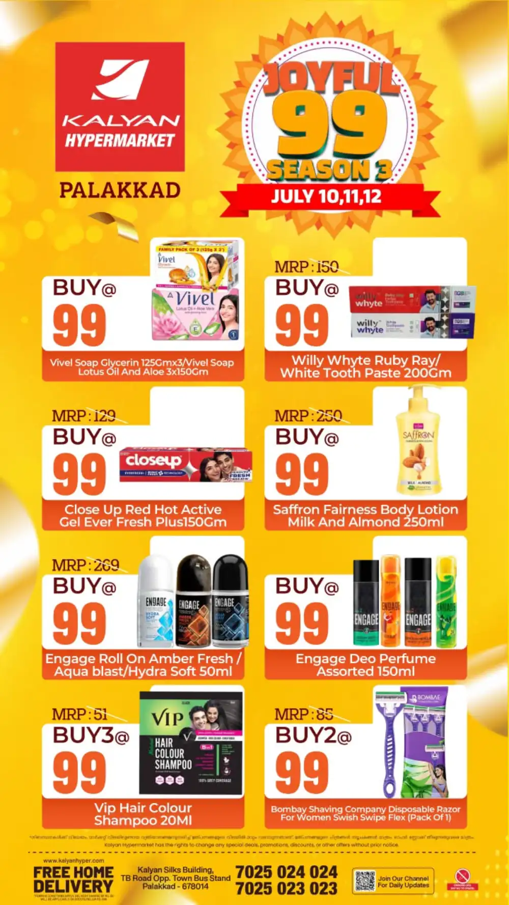 Kalyan Hypermarket Palakkad | Joyful 99 Offers page 7