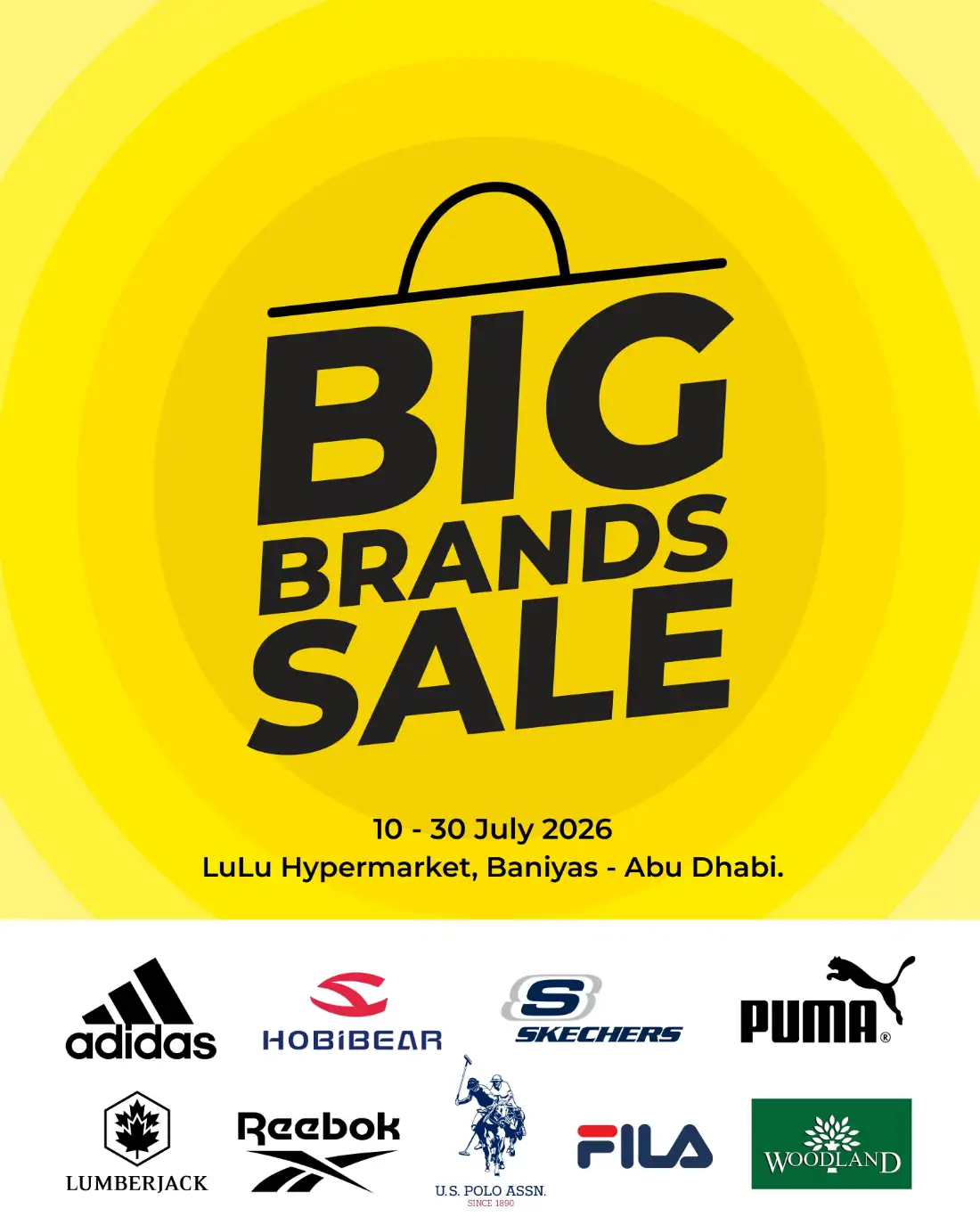 Lulu Baniyas, Abu Dhabi | Big Brands Sale July 2026 page 1