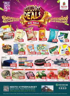 Nesto Kannur Offers Today | Big Sale & Deals flyer cover