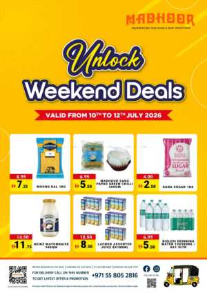 Madhoor Stores UAE Offers Today | View Deals flyer cover