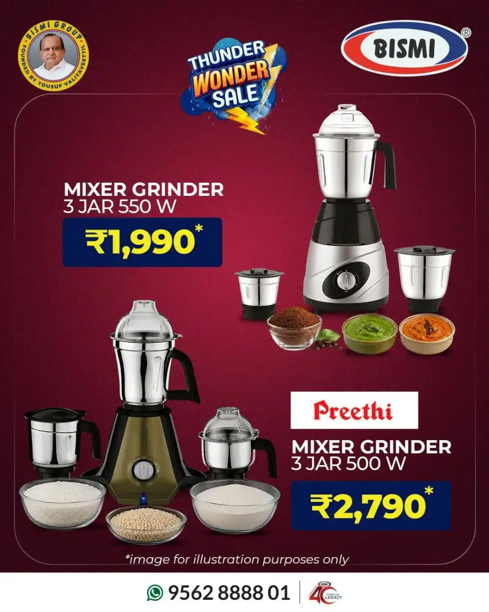 Mixer Grinders at Lowest Price Offers | Bismi Home Appliances page 2