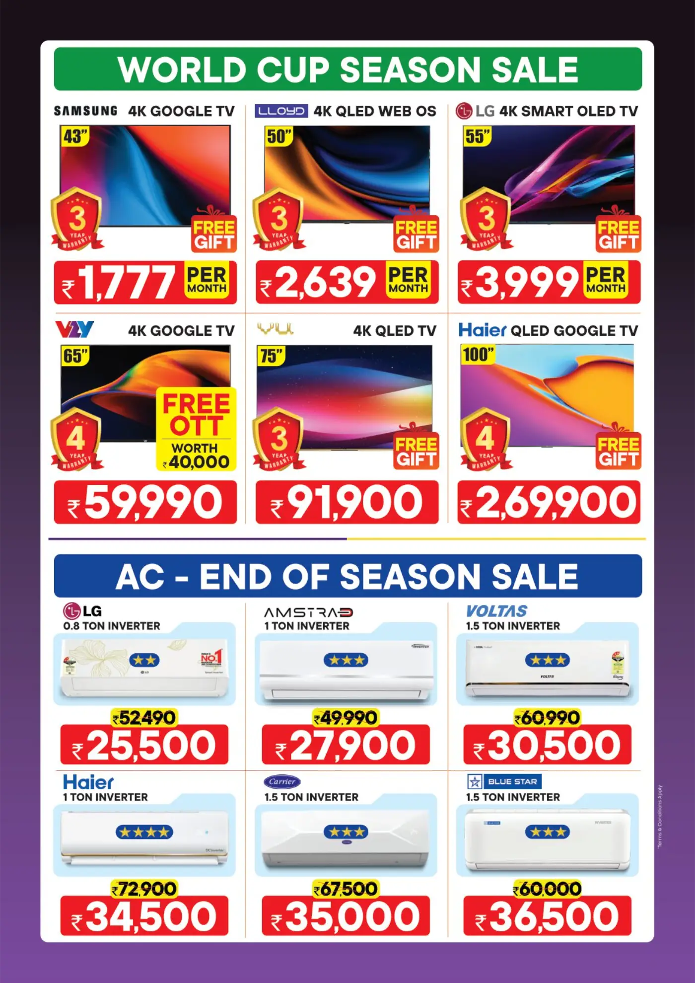 Nikshan NRI Fest Offers on Electronics & Appliances page 2