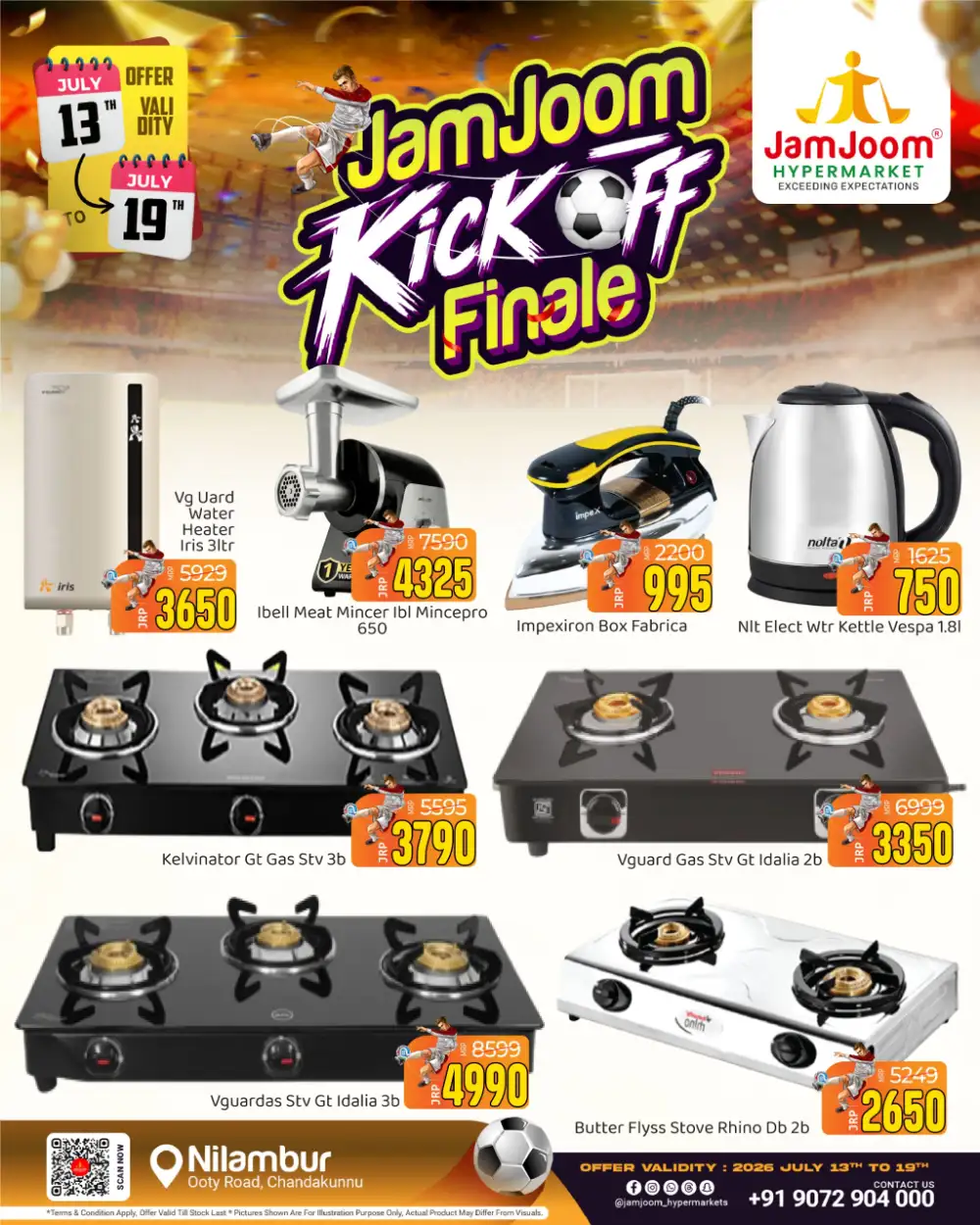 JamJoom Hypermarket Nilambur Kick Off Finale | Latest Leaflets page 7