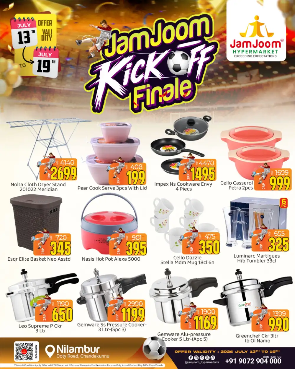 JamJoom Hypermarket Nilambur Kick Off Finale | Latest Leaflets page 8