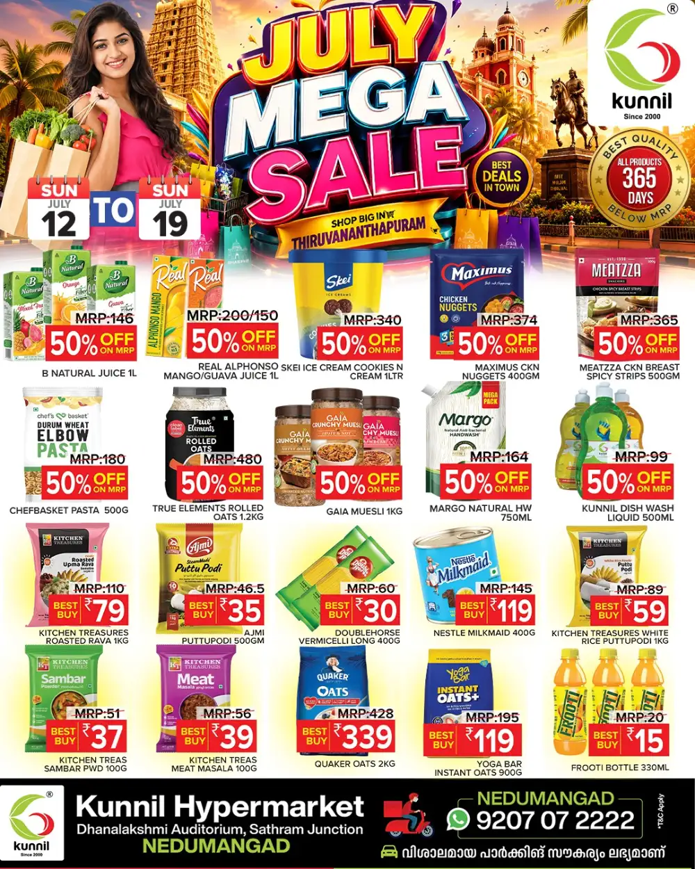 Kunnil Hypermarket Nedumangad Offers Today | Latest Flyer page 4